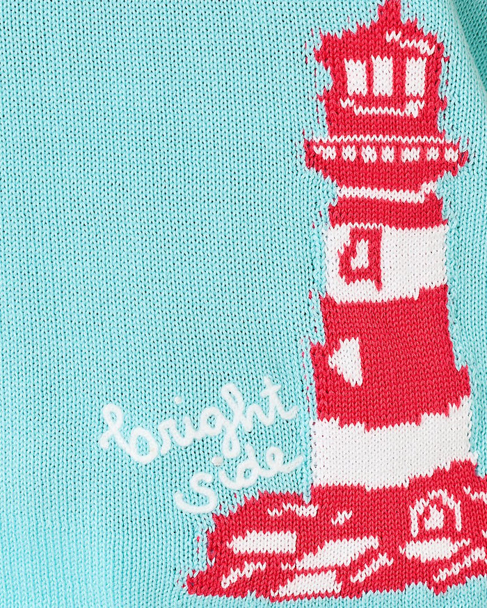 Lilly Pulitzer - Emra Sweater Tank - Day Dream Blue Lighthouse Jacquard