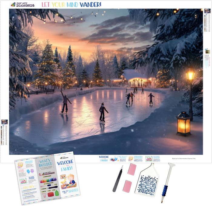 Enchanted Ice Skating Pond