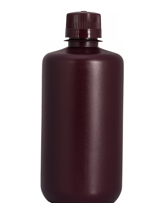 HDPE Amber Narrow MOUTH BOTTLE