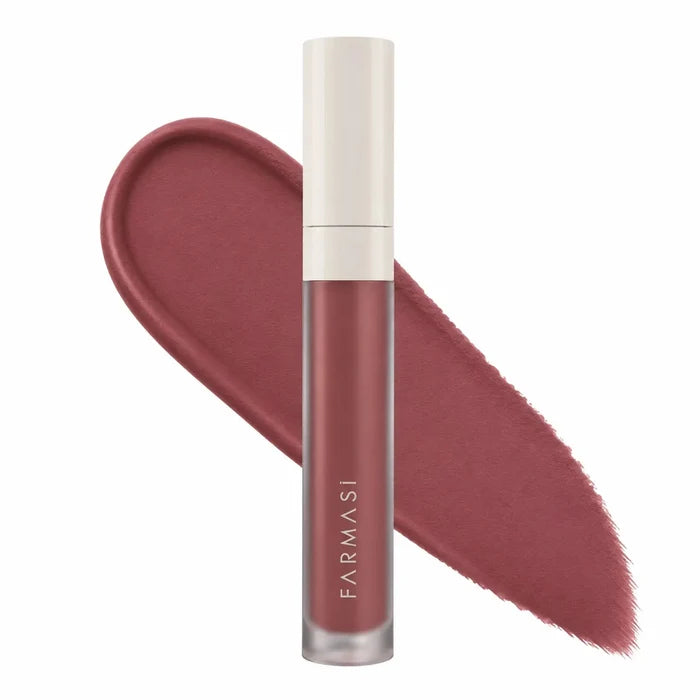FARMASi FARMASi Matte Liquid Lipstick 01 Perfect Rose | Tess Marketplace