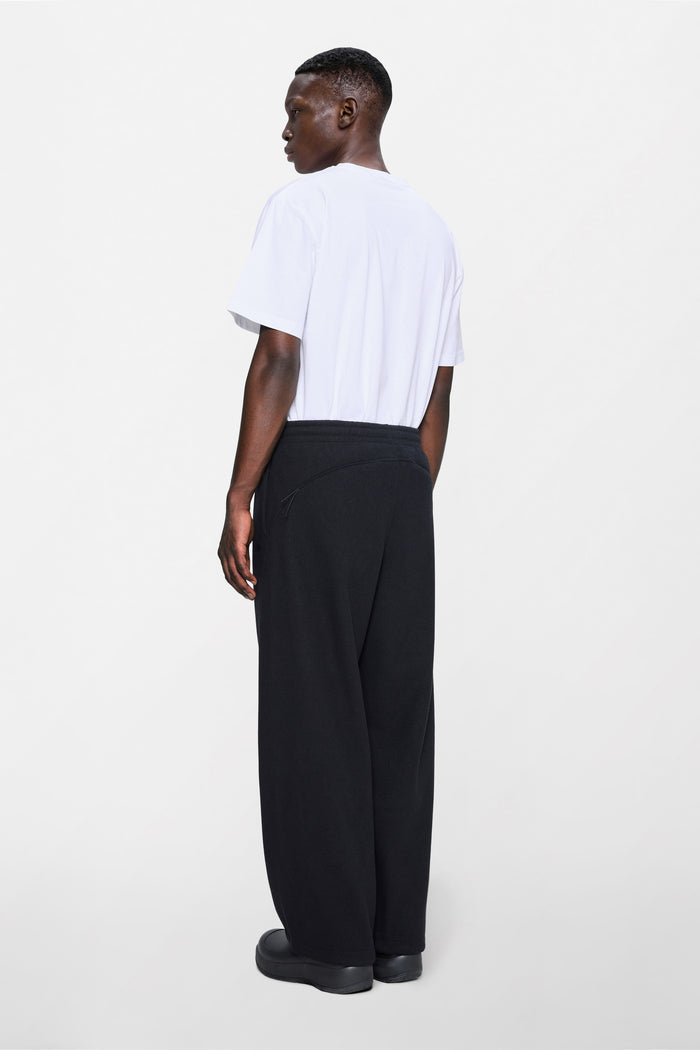 RAINS Fleece Pants Black Pants
