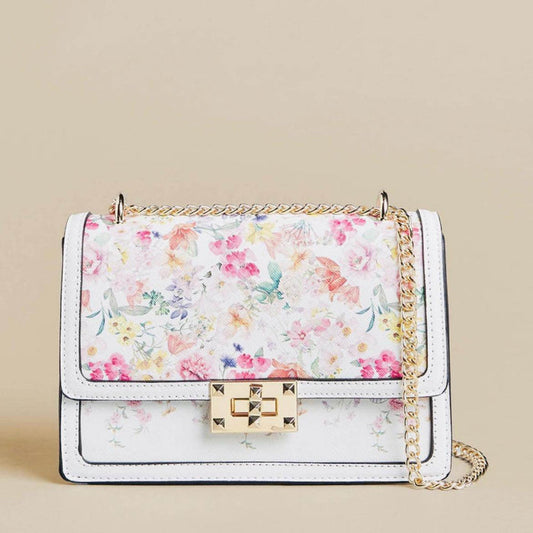 FLORAL PRINT CROSS BODY BAG - Dubai Offers Today