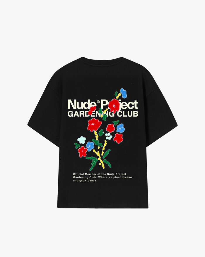 Floreta Tee Black