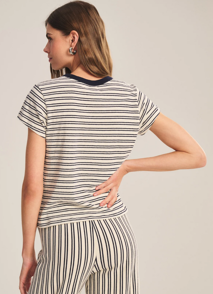 Foster: Navy Stripe