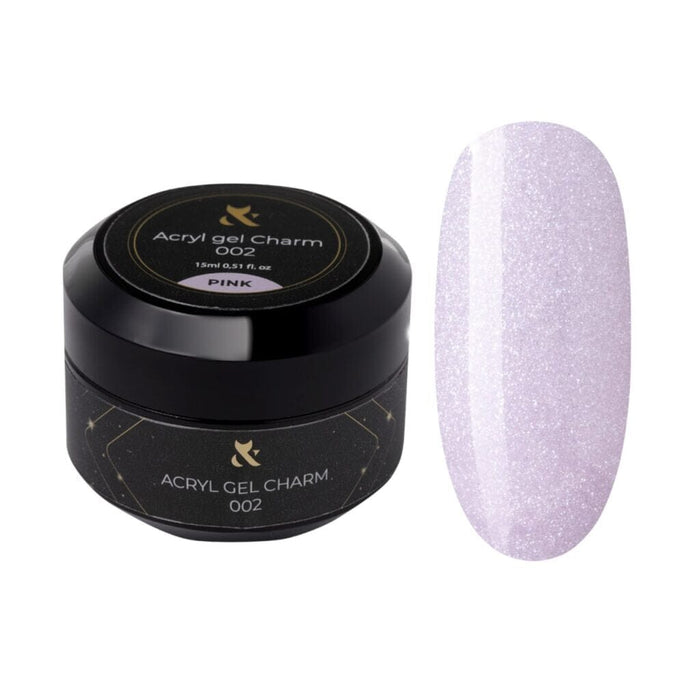 F.O.X Acryl Gel Charm 002, Pink, 15 ml Acryl Gel F.O.X
