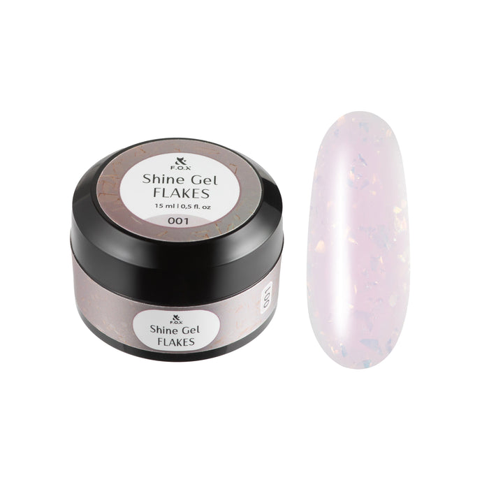 F.O.X Shine Gel Flakes 001 Shine Gel Flakes F.O.X