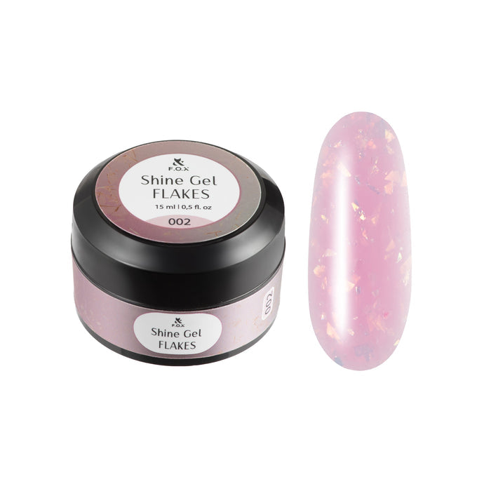 F.O.X Shine Gel Flakes 002 Shine Gel Flakes F.O.X