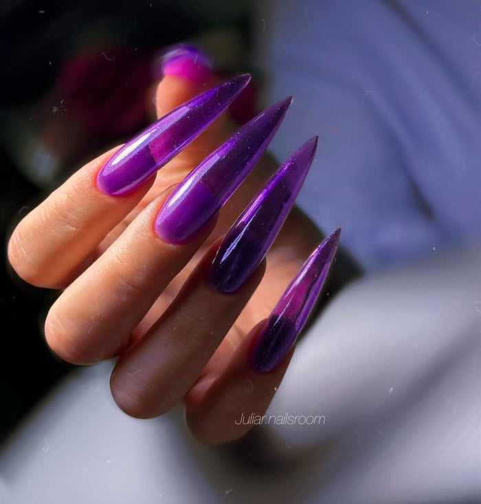 F.O.X Vitrage Builder Gel (thick viscosity Hard Gel) Violet, 15 ml Vitrage F.O.X