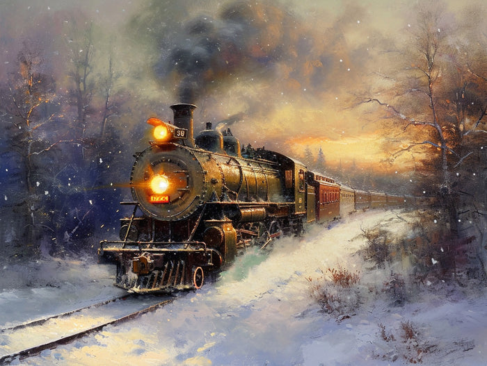 Frosty Twilight Train Ride