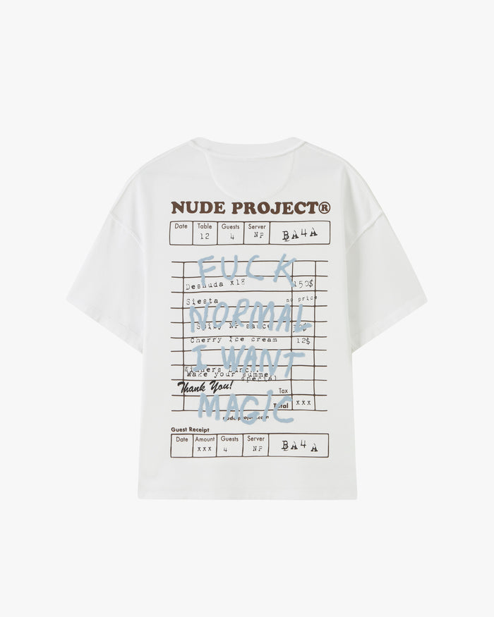 Fuck Normal Tee White