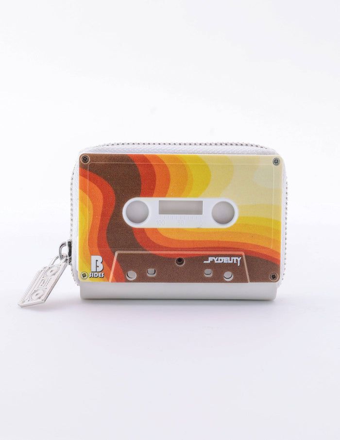 Fydelity - Retro Cassette Wallet (Sunset Swirl)