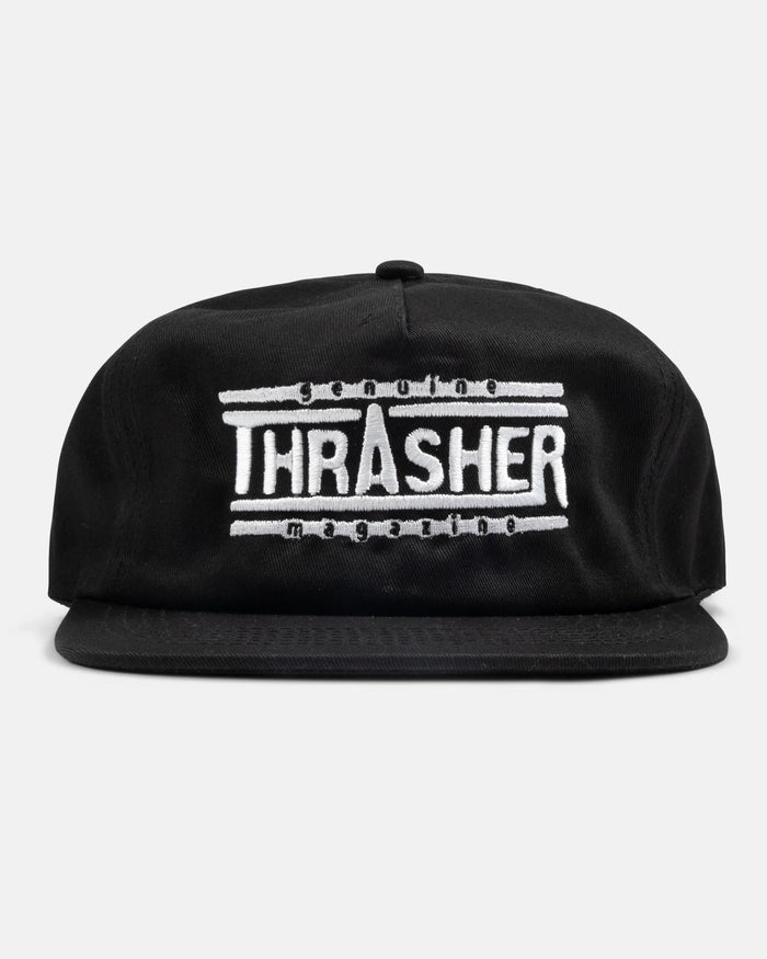 GENUINE - SNAPBACK - BLACK - Four Street