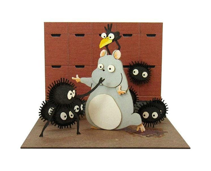 Ghibli DIY Paper Craft: Spirited Away (Susuwatari) Anime & Brands Sugoi Mart