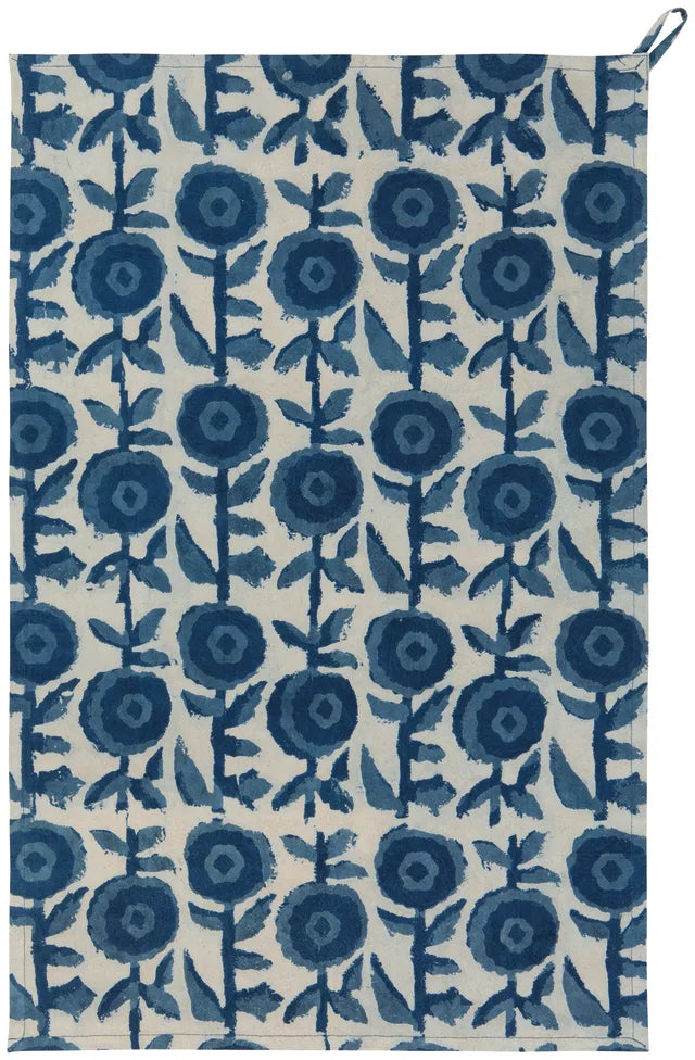 Gilia Block Print Dishtowel