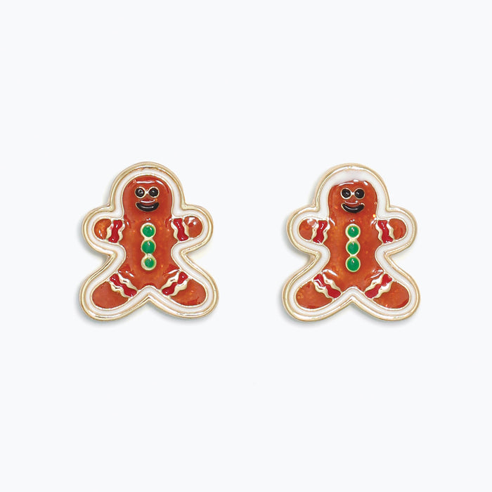 Gingerbread Men Earrings