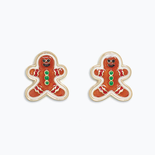 Gingerbread Men Earrings