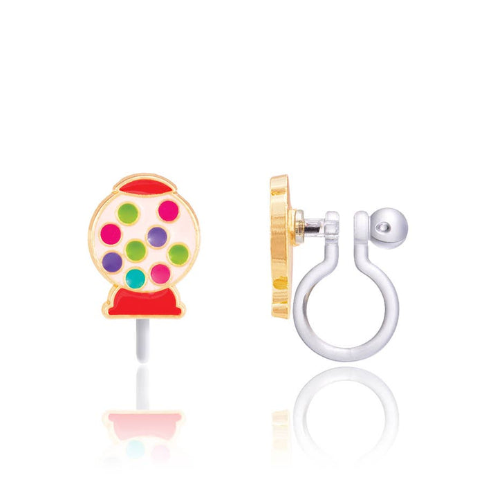 Girl Nation CLIP ON Earrings - Gumball Nostalgia