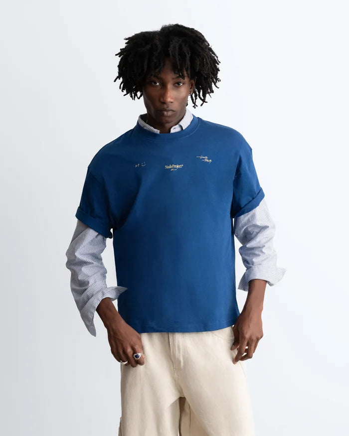 Global Soon Tee Blue