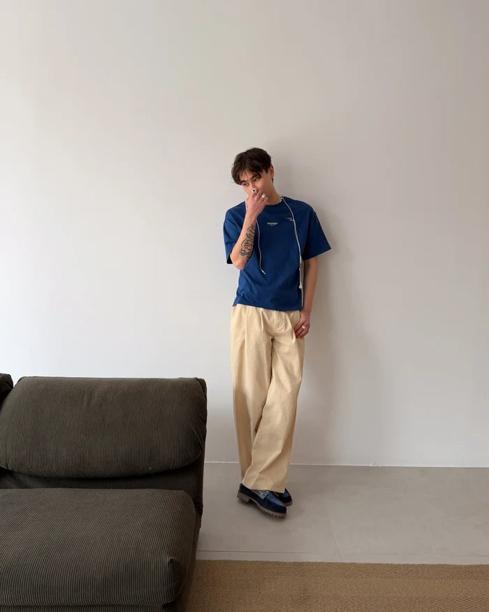 Global Soon Tee Blue