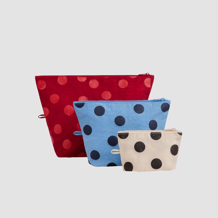 Go Pouch Set - Polka Dot Mix