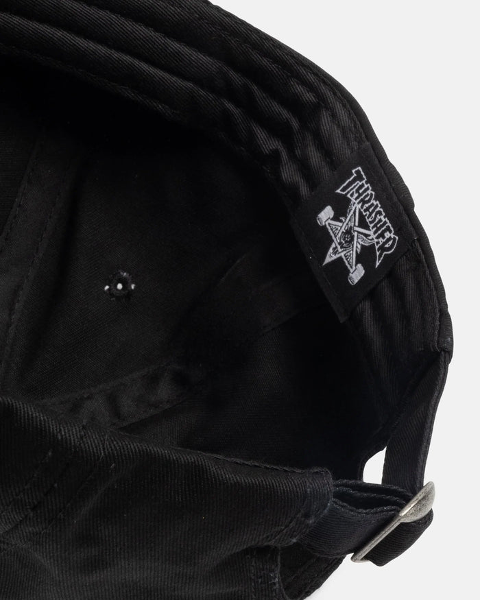 GONZ - OLD TIMER HAT - BLACK / ORANGE - Four Street
