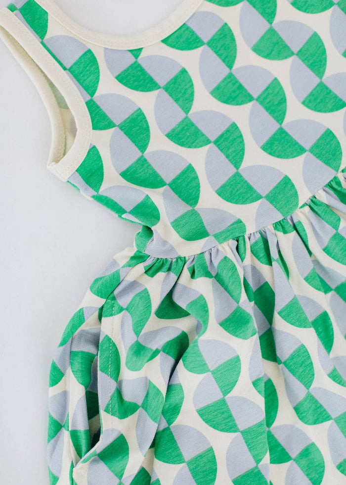 Good Apples Kids Sleeveless Twirl Dress - Retro Twirl (Final Sale)