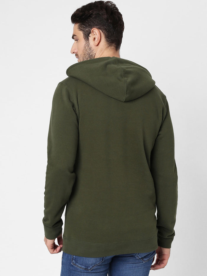 Green Hooded Sweatshirt