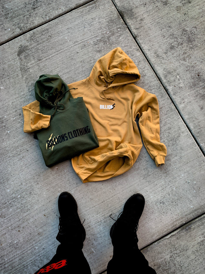 Green Leaf Hoodies