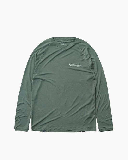 Groa LS Tee M's Teal Grey