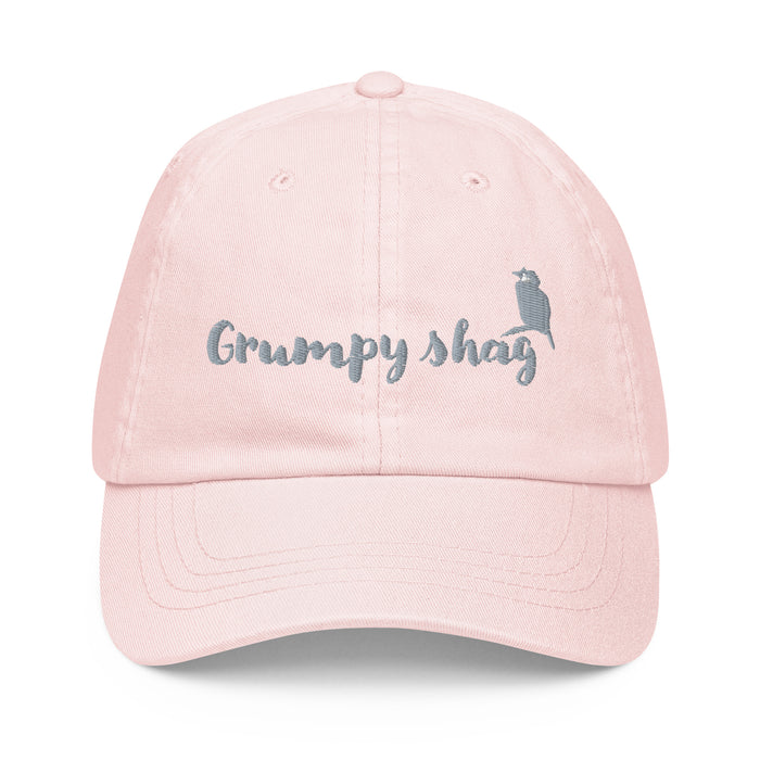 Grumpy shag baseball hat