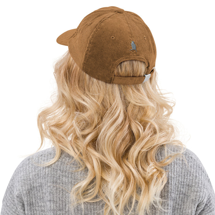 Grumpy shag Corduroy hat