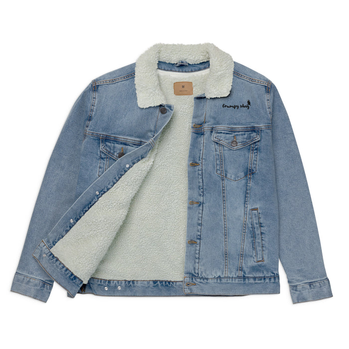 Grumpy shag denim sherpa jacket