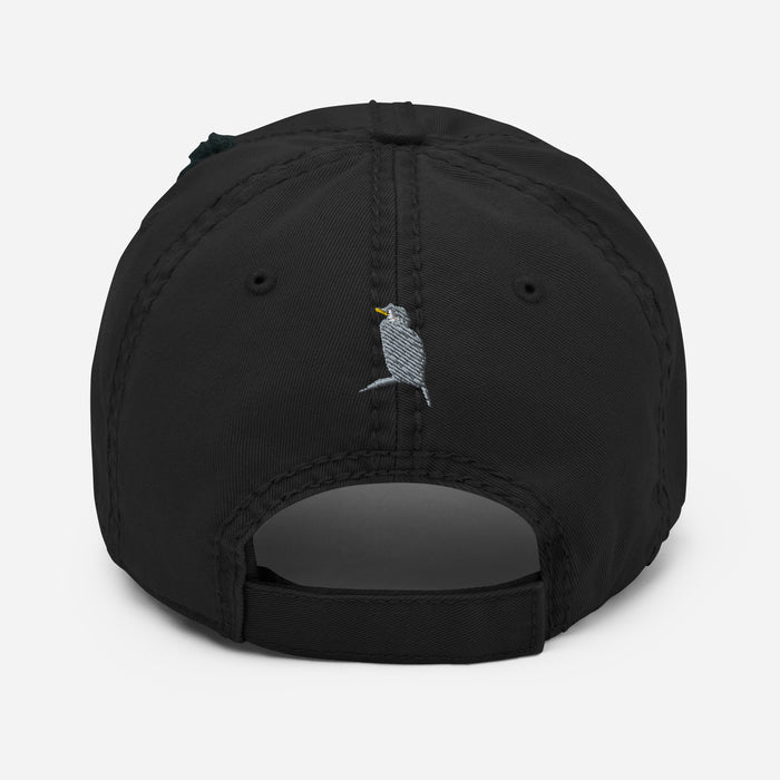 Grumpy Shag Distressed Hat