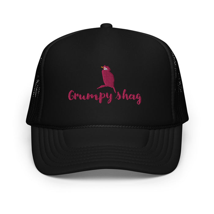 Grumpy shag Foam trucker hat