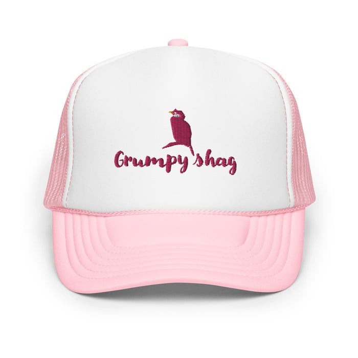 Grumpy shag Foam trucker hat
