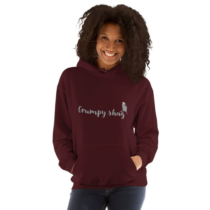 Grumpy shag Hoodie with drawstring