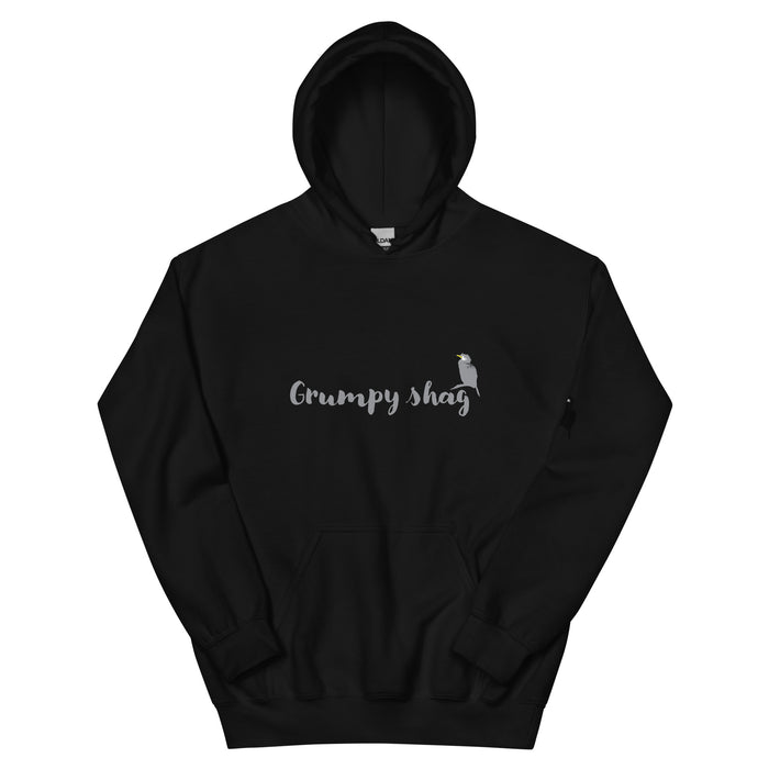 Grumpy shag Hoodie with drawstring