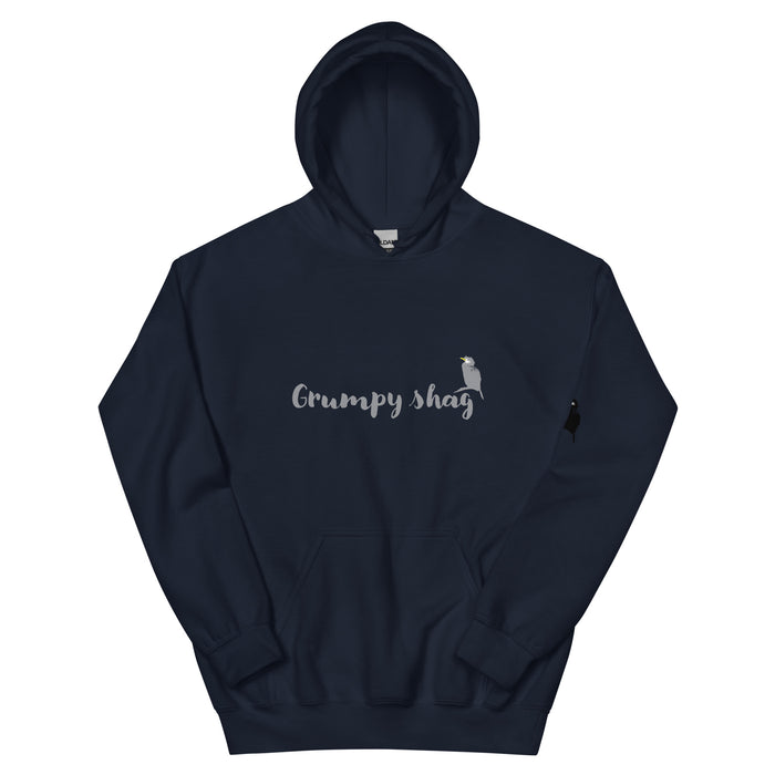 Grumpy shag Hoodie with drawstring