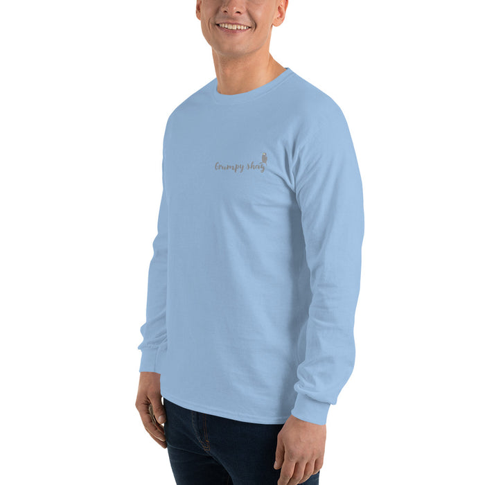 Grumpy shag Men’s Long Sleeve Shirt