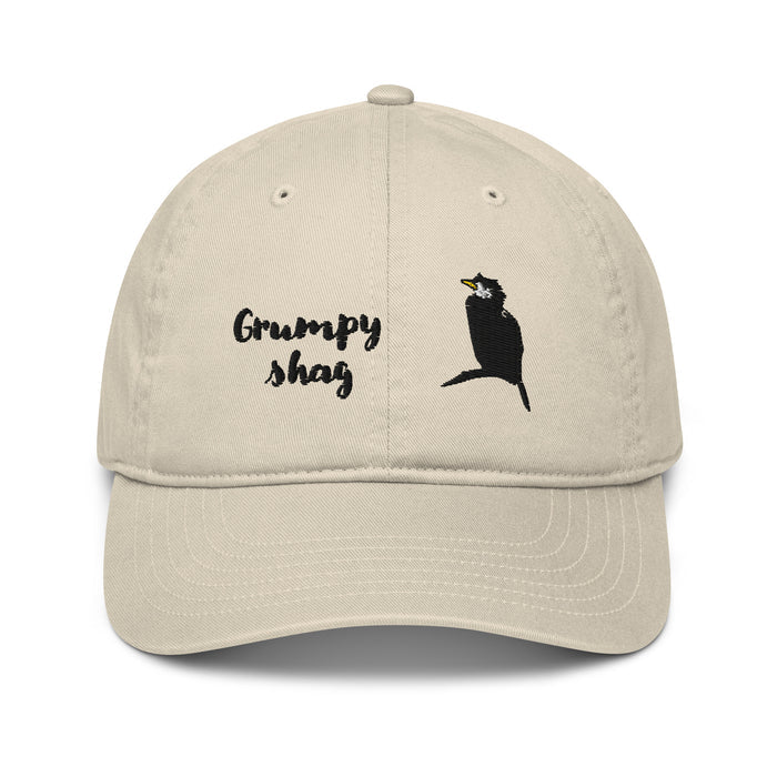 Grumpy shag Organic Baseball Cap