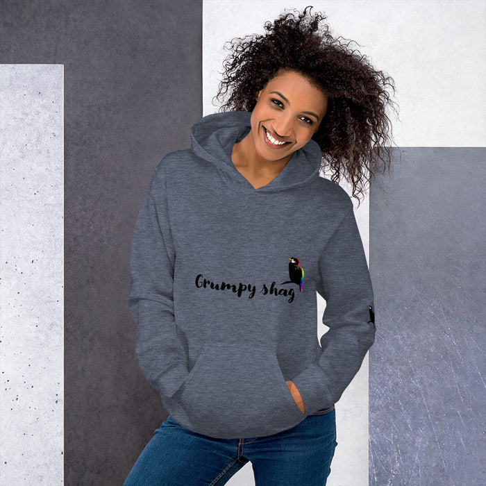 Grumpy shag Pride Hoodie with drawstring