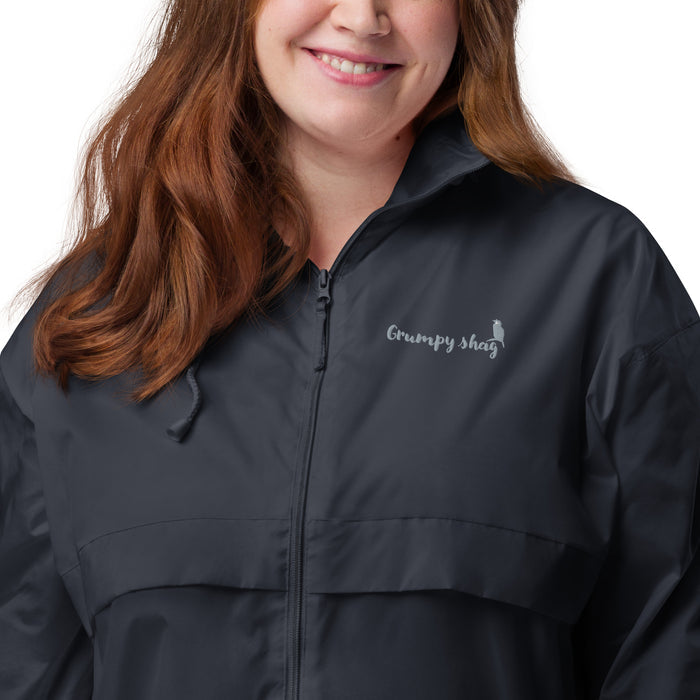 Grumpy shag windbreaker