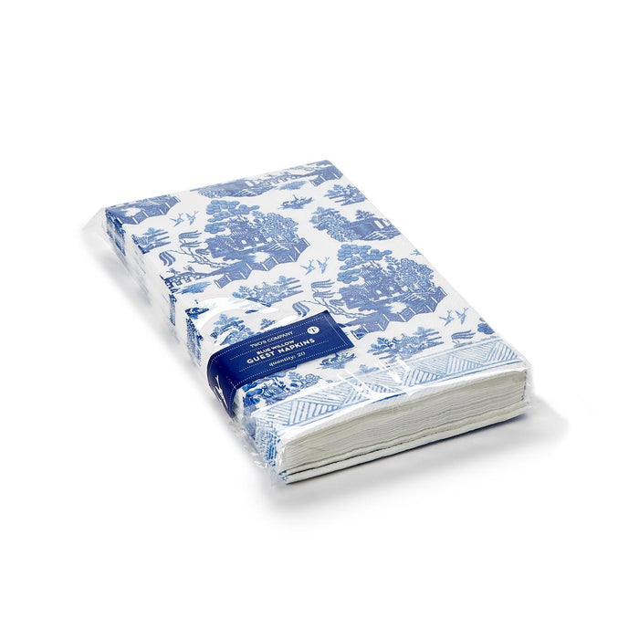 Guest Towel Napkin -  Blue Willow - Findlay Rowe Designs