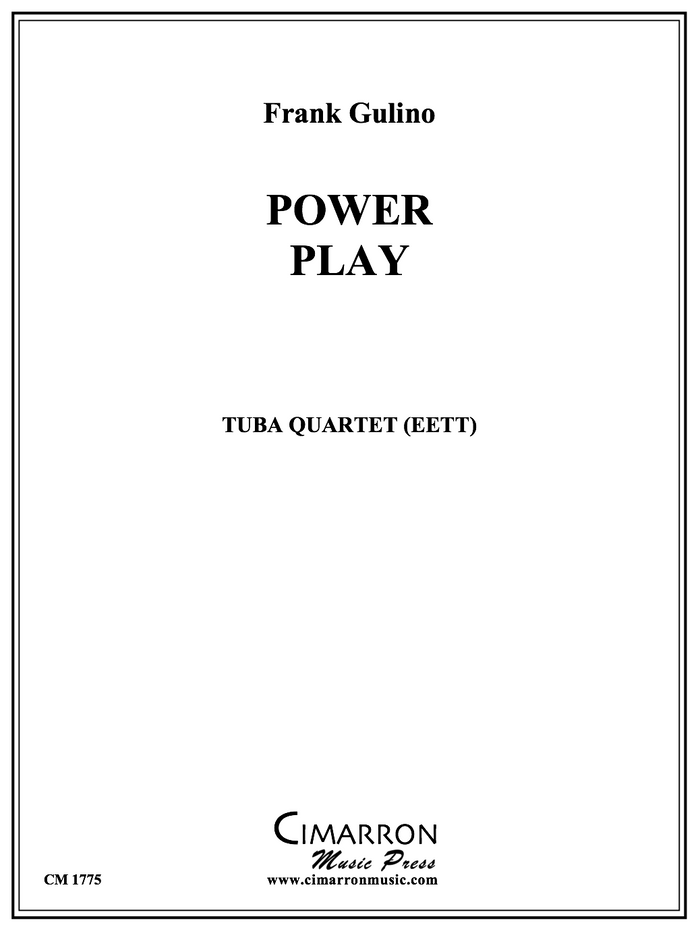 Gulino - Power Play - Tuba Quartet (EETT)