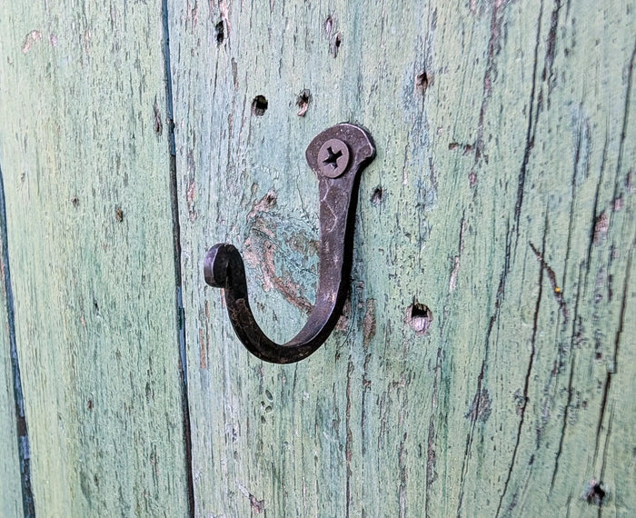 Hand Forged Nail Hook - Old West Iron
