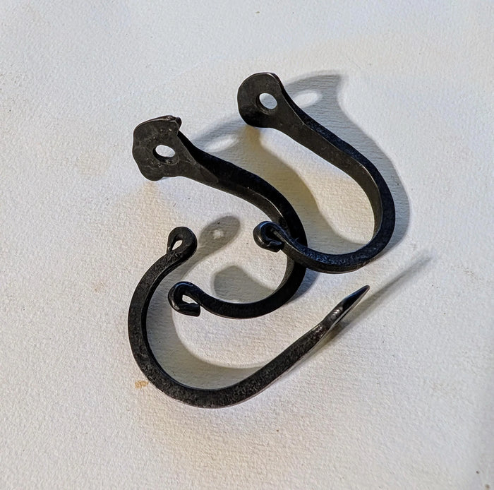 Hand Forged Nail Hook - Old West Iron