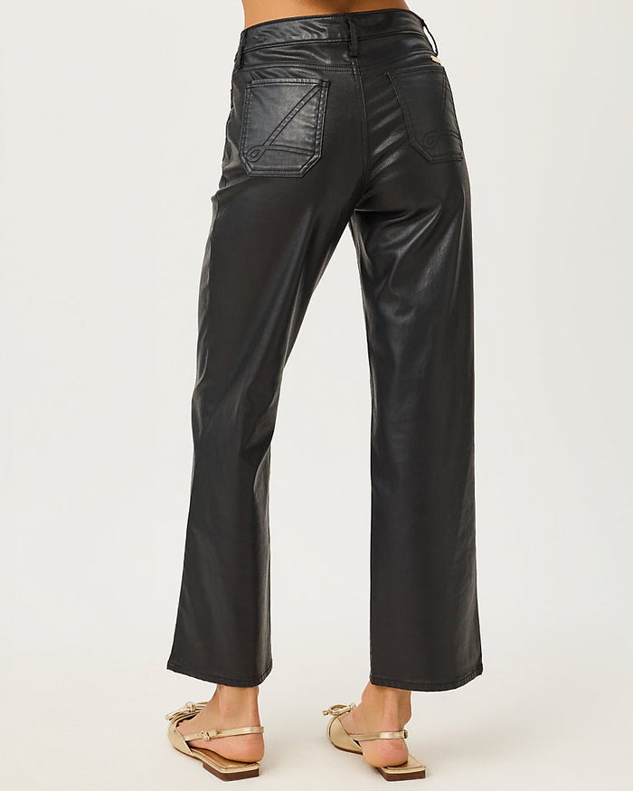 Lilly Pulitzer - Harleen High Rise Coated Jean - Noir