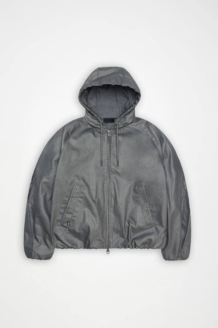 RAINS Heavy Woven Jacket Asphalt Jacket
