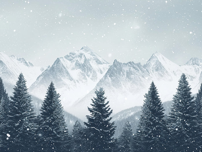 High Mountain Snowfall