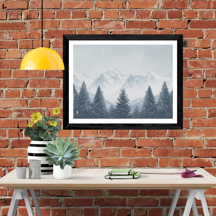 High Mountain Snowfall